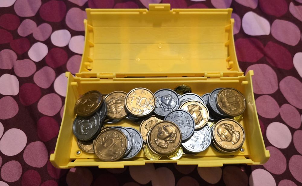 Arca / Baú do tesouro sos Piratas - com moedas - Novo (brinquedo)