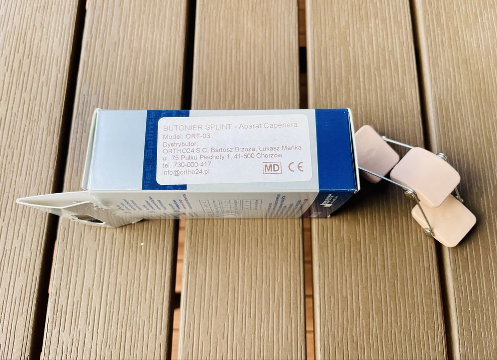 Orteza palca Aurafix ORT-03 aparat Capenera rozmiar S