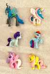 Kucyki figurki My Little Pony zest9 Chrysalis Rarity Celestia