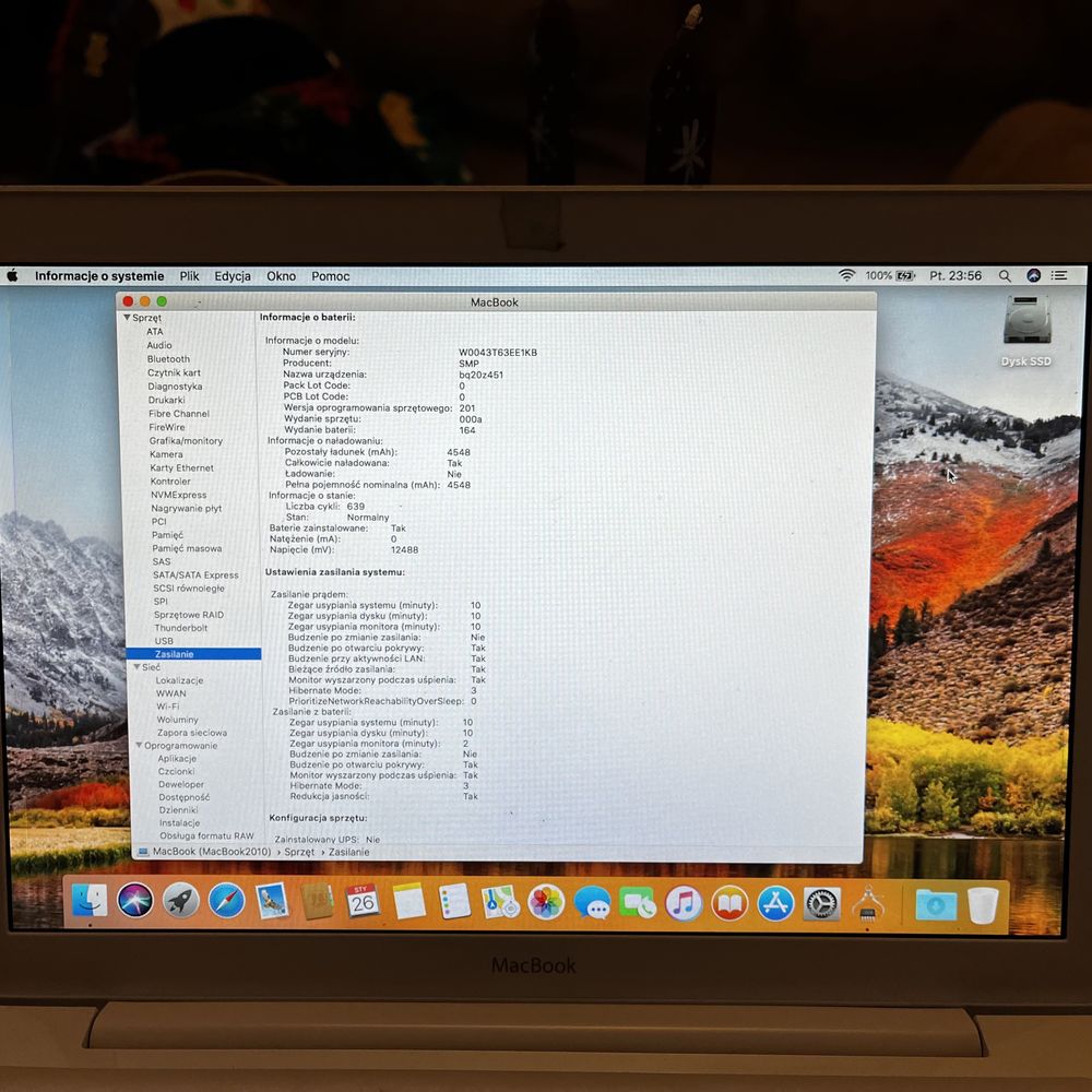 MacBook A1342 klasyk