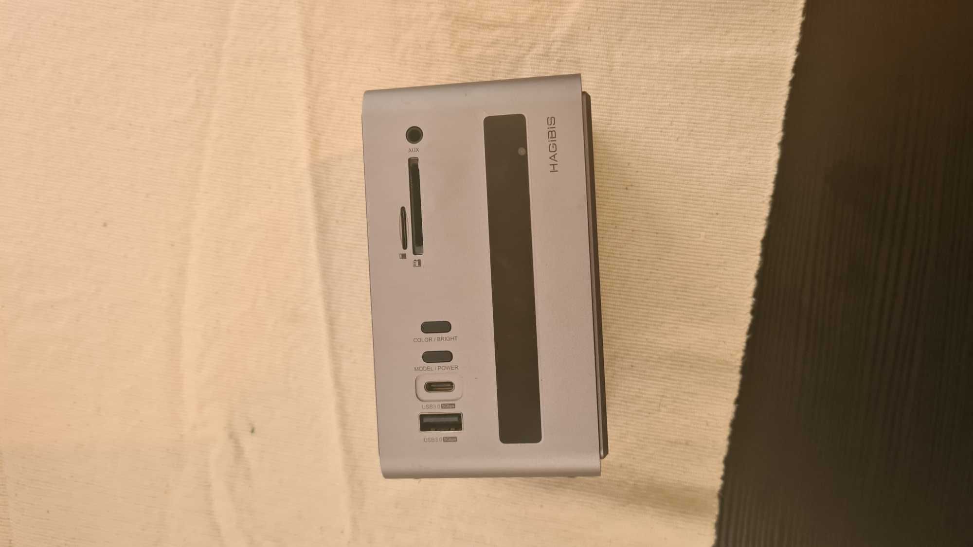 docking Station - Hagibis-Estação de ancoragem USB C