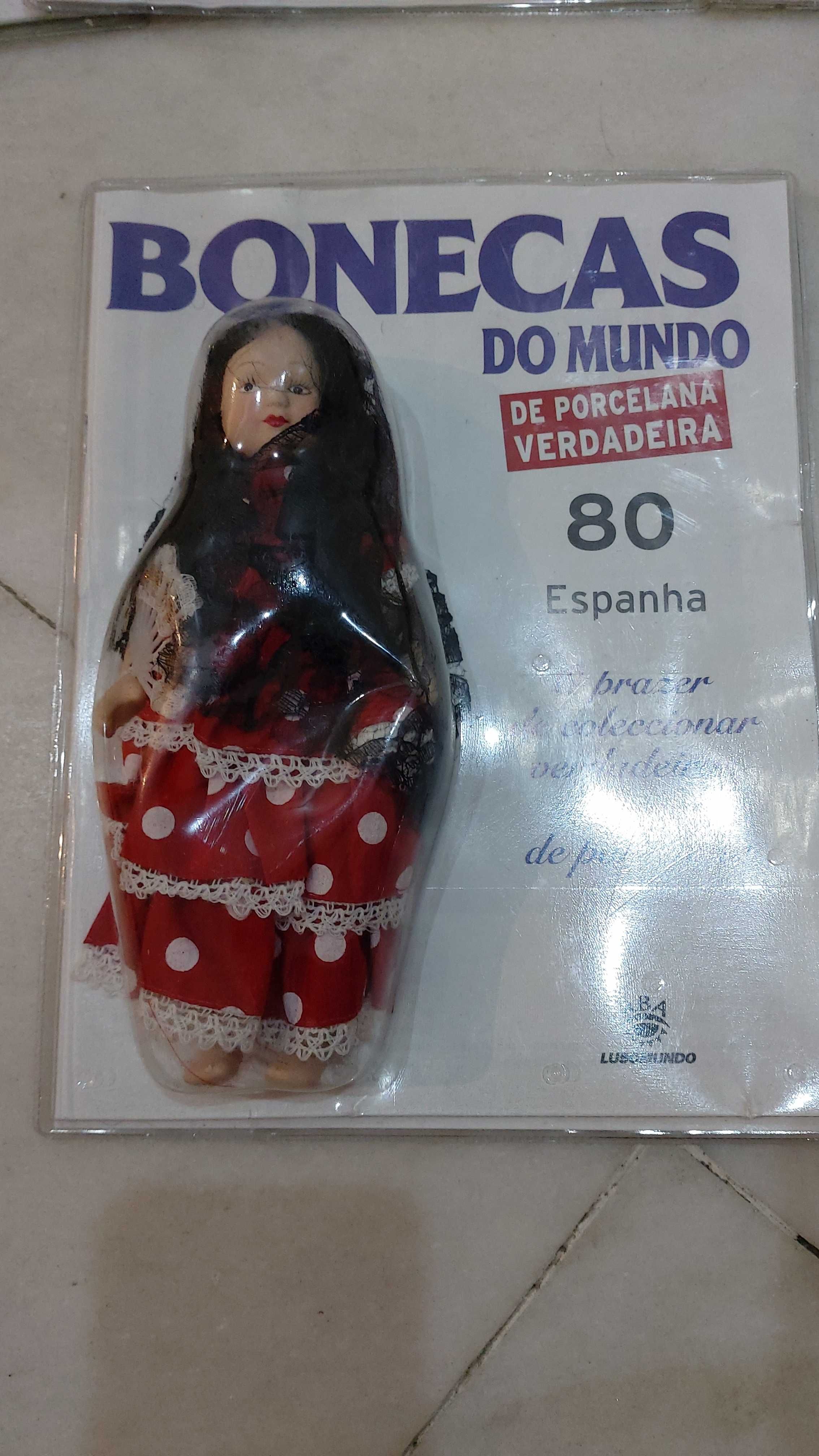 Coleção completa Bonecas do Mundo (Porcelana Verdadeira)