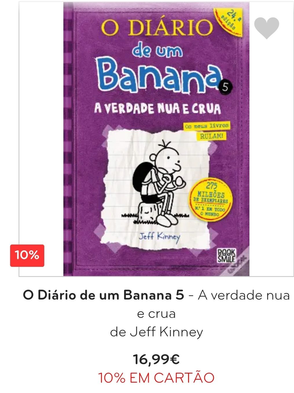 Livros diário de um banana