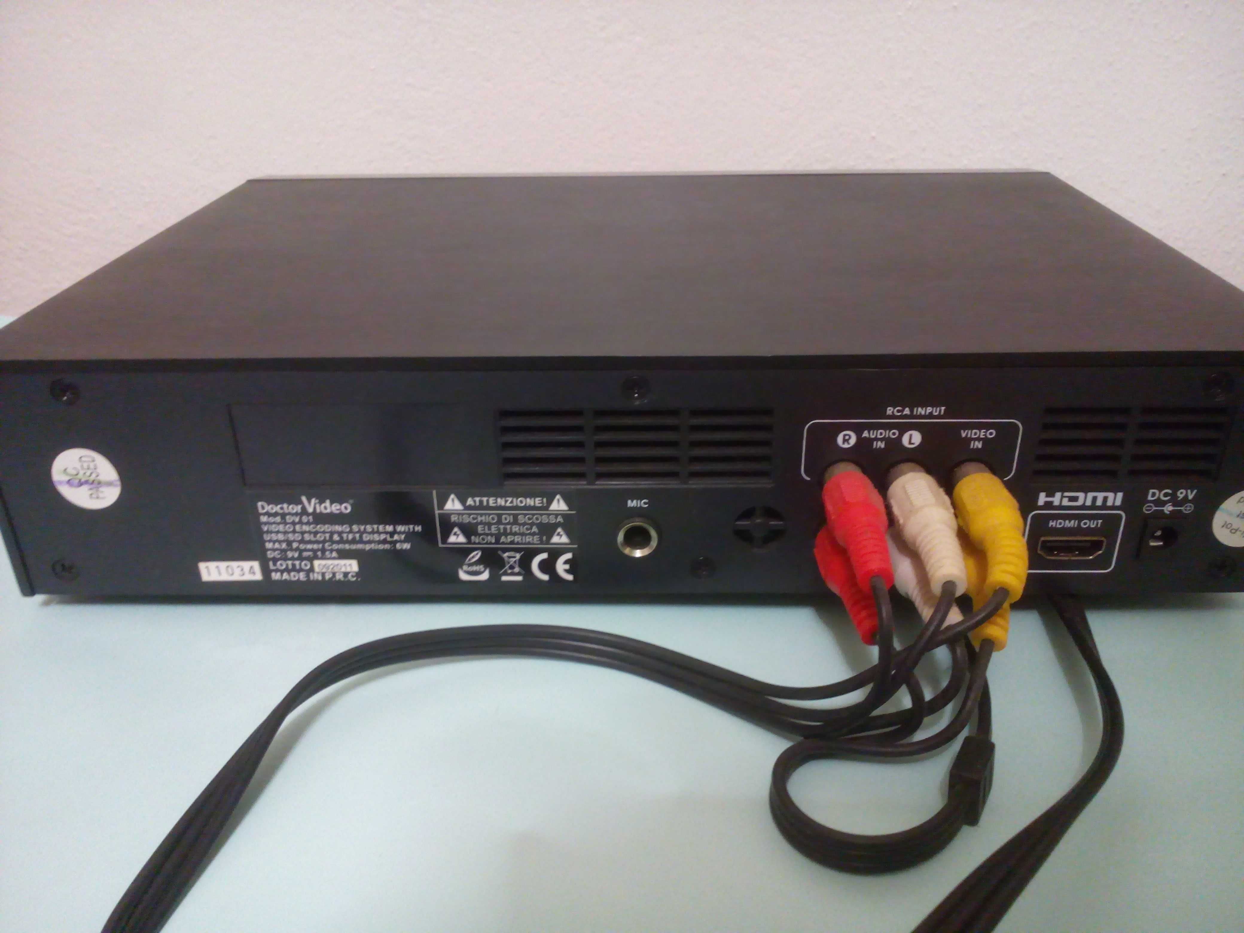 Converter VHS  digital Doctor  Video ( usado)