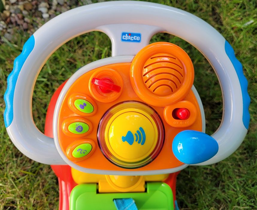 Chicco Jezdzik Pchacz Odpychacz Bujak 4w1 Quat Gratis 100 piłeczekcz