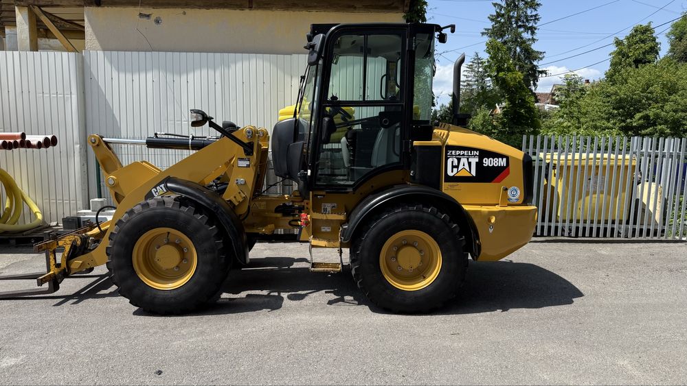 ŁADOWARKA CAT 908M [906, 907] / 2018R/ Z Niemiec/ Super Stan !
