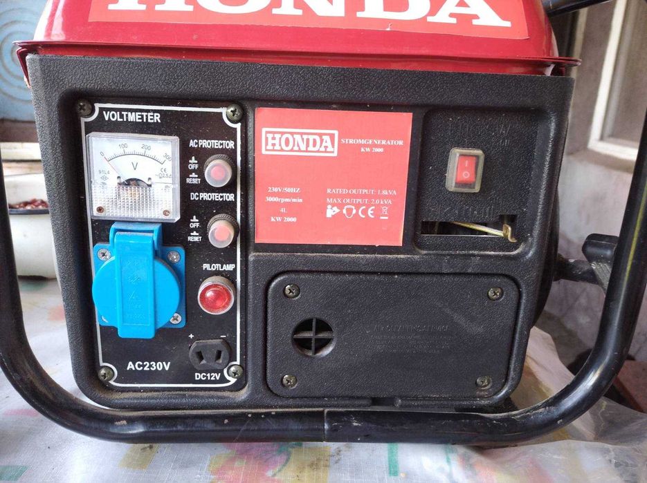 Генератор бензиновий Honda 2,0кВт
