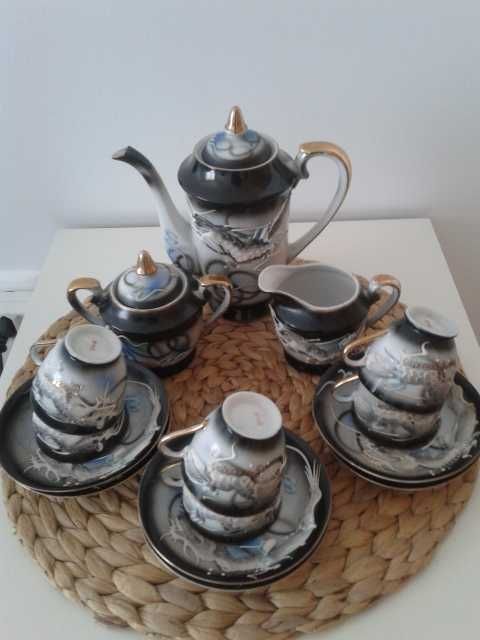 Serviço de café Japonês 15 peças Vintage
