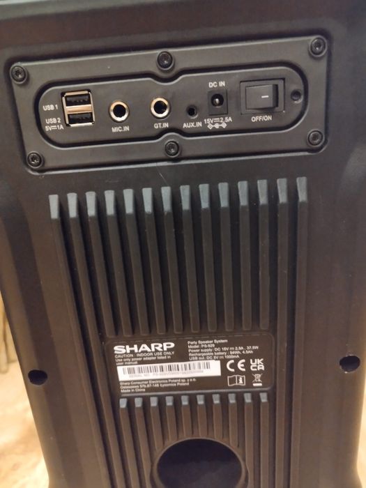 Głośnik SHARP bluetooth PS-929