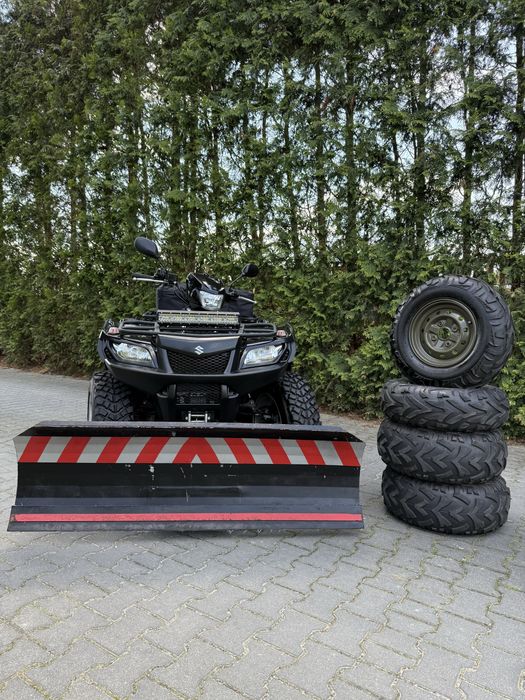 Suzuki KingQuad 700 4x4*blokada*IDEAŁ!!*120mth!! Transport grizzly