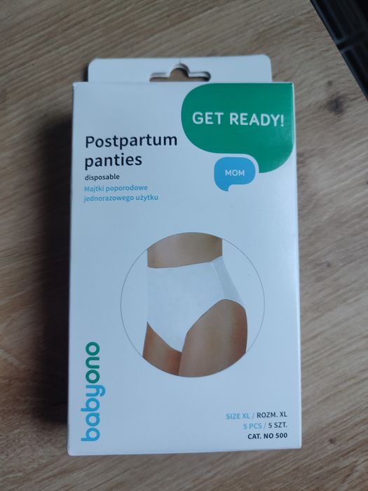 Majtki poporodowe nowe xl