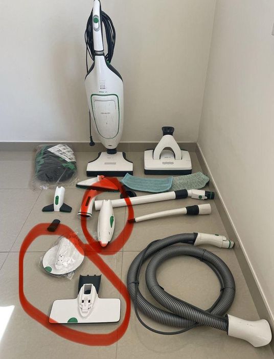 Kobold - equipamento com acessorios