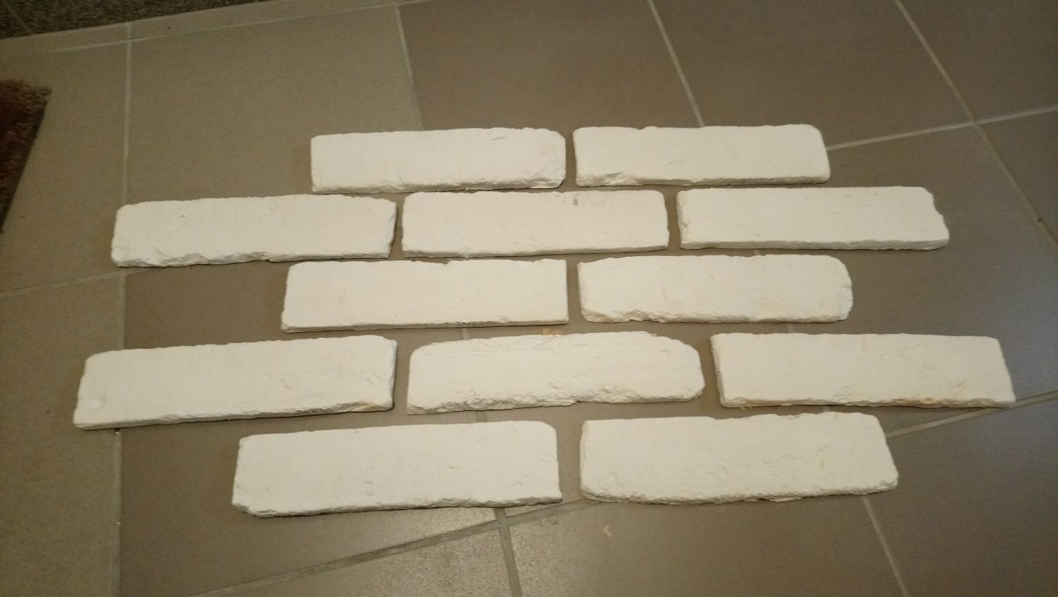 Stara cegła biała El Camino okładzina ścienna
