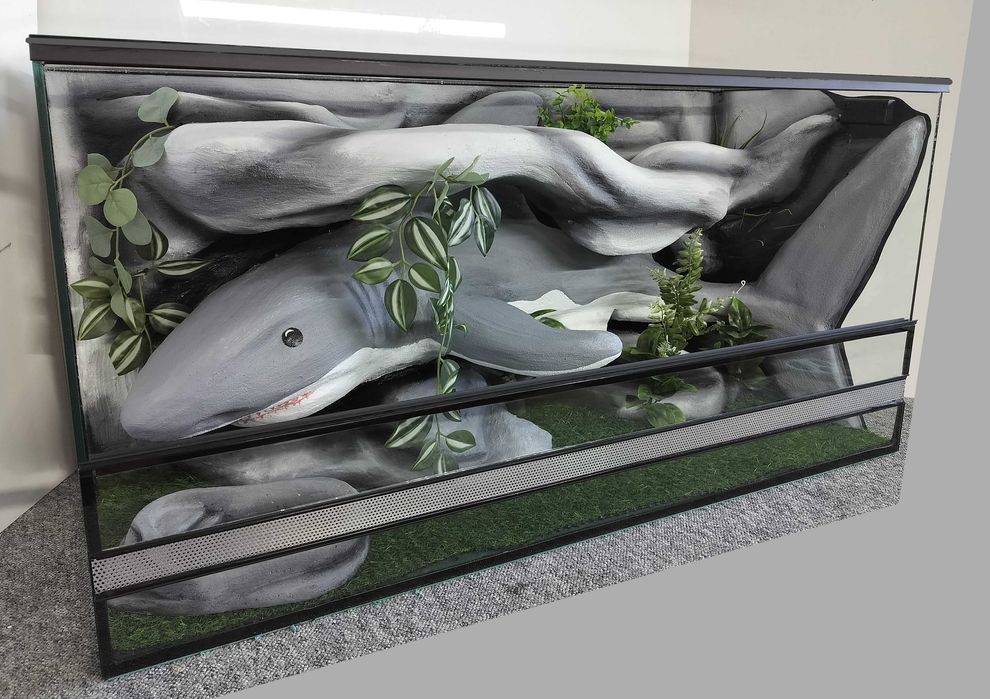 Terrarium z spersonalizowanym wystrojem TW102RL, AquaWaves