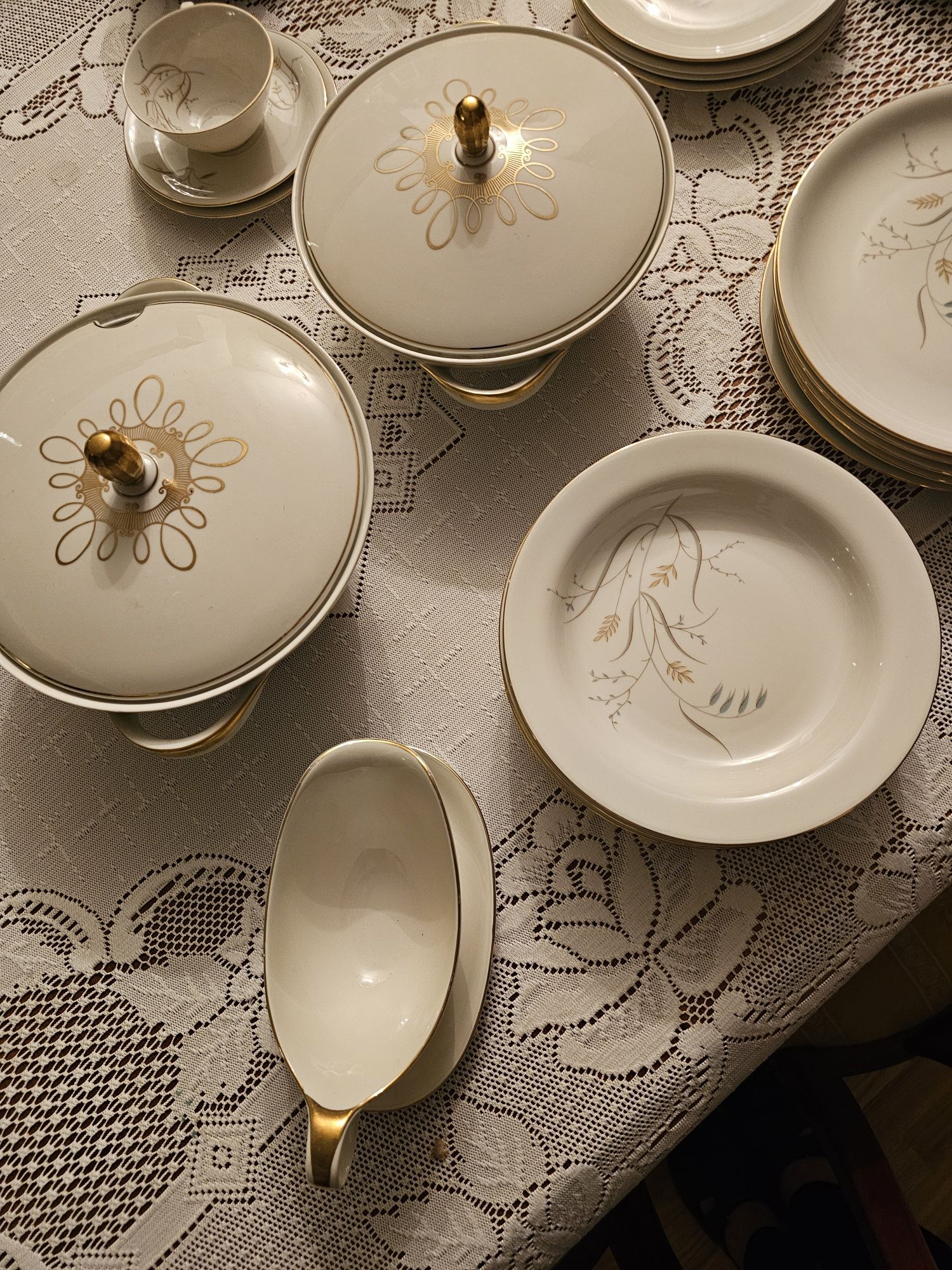 Zestaw obiadowy  porcelana Eschenbach Bavaria Germany a