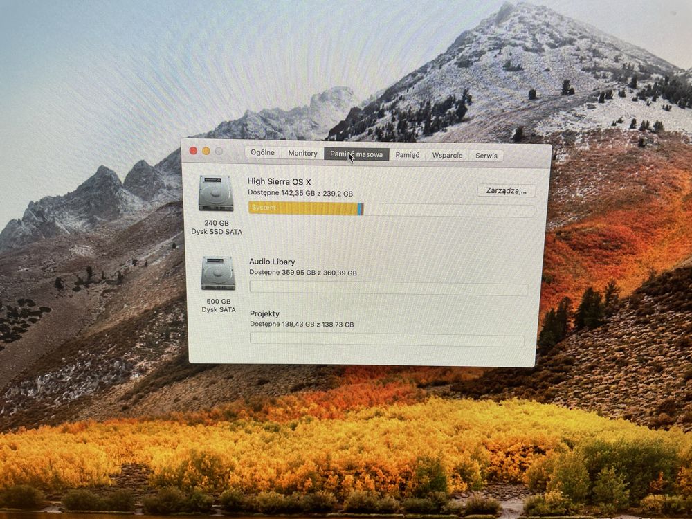 Komputer stacjonarny | Apple Mac Pro | x2 Monitor Apple Cinema