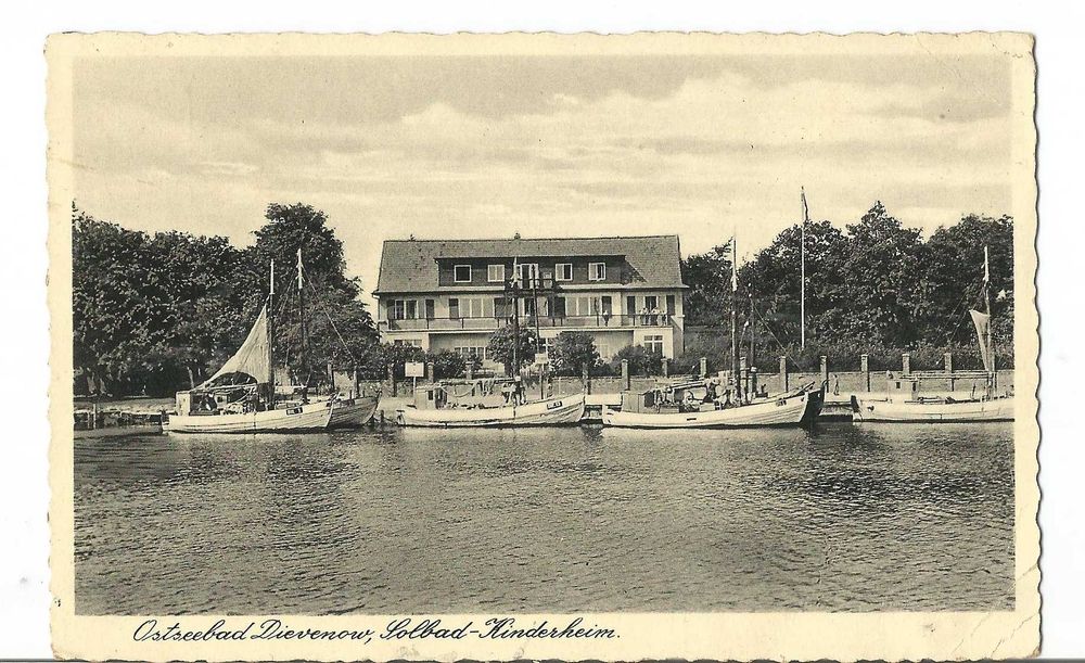 Dziwnow Dievenow Solbad Kinderheim 1943 Świnoujście