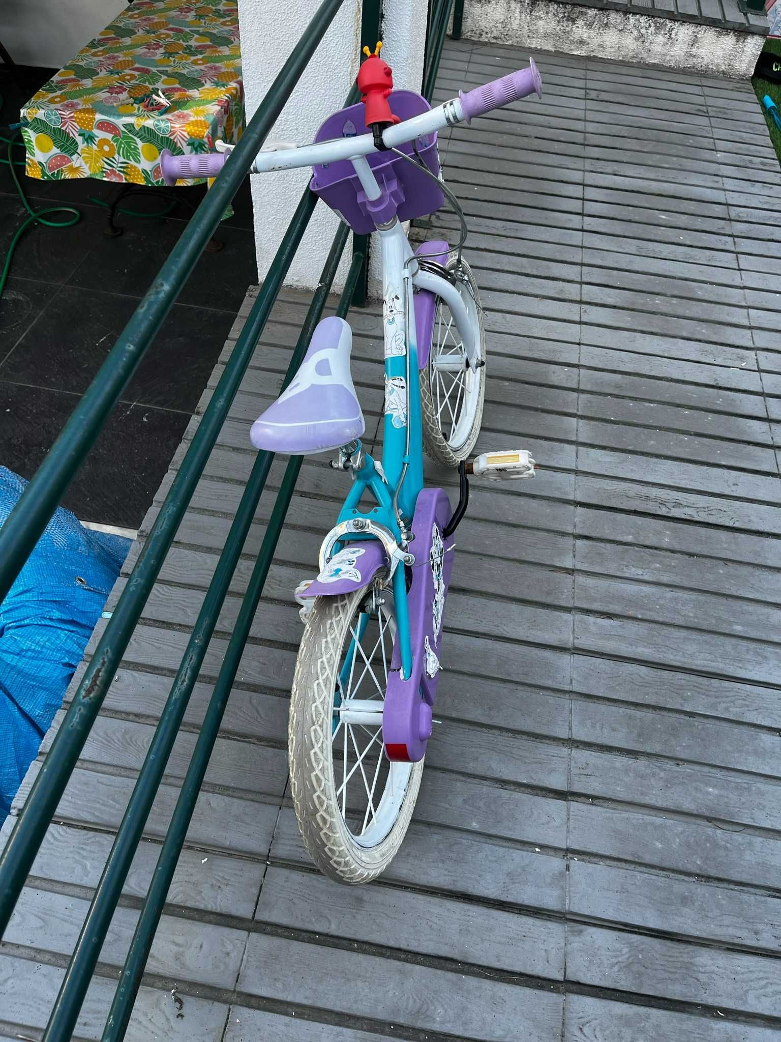 Bicicleta de criança da Frozen