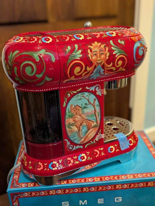 Máquina Café SMEG Dolce Gabanna Nova edição limitada