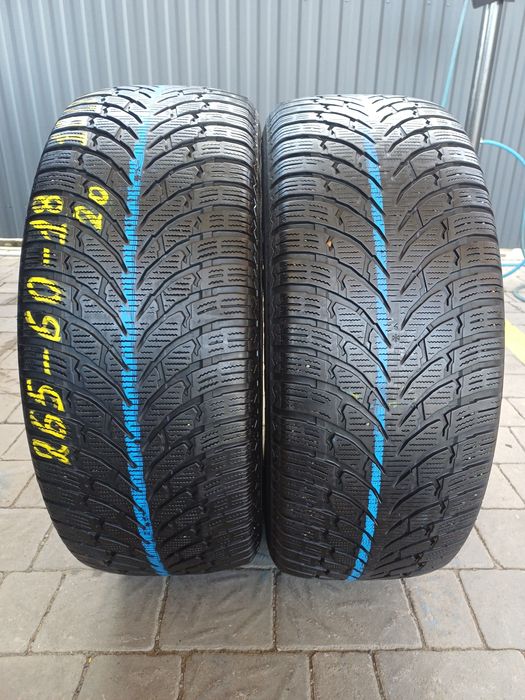 255 60 18 Nokian Tyres 2шт зимові