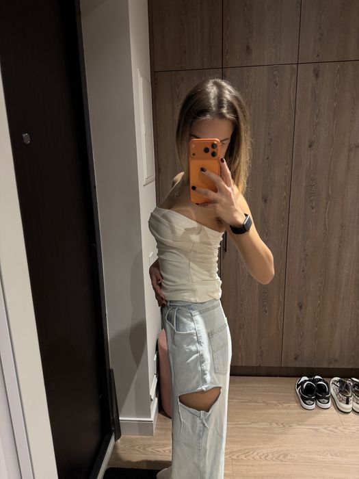 Белый топ papaya