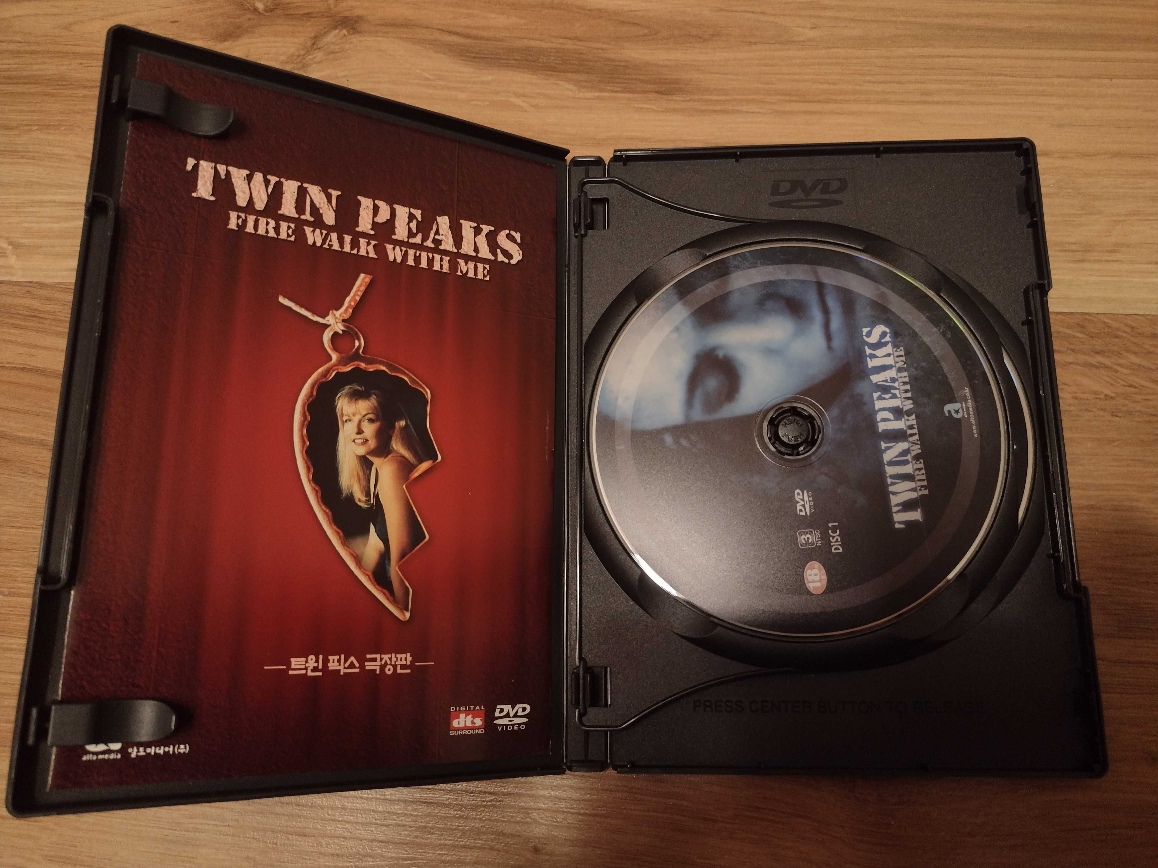 Twin Peaks Fire Walk With Me DVD Koreańskie
