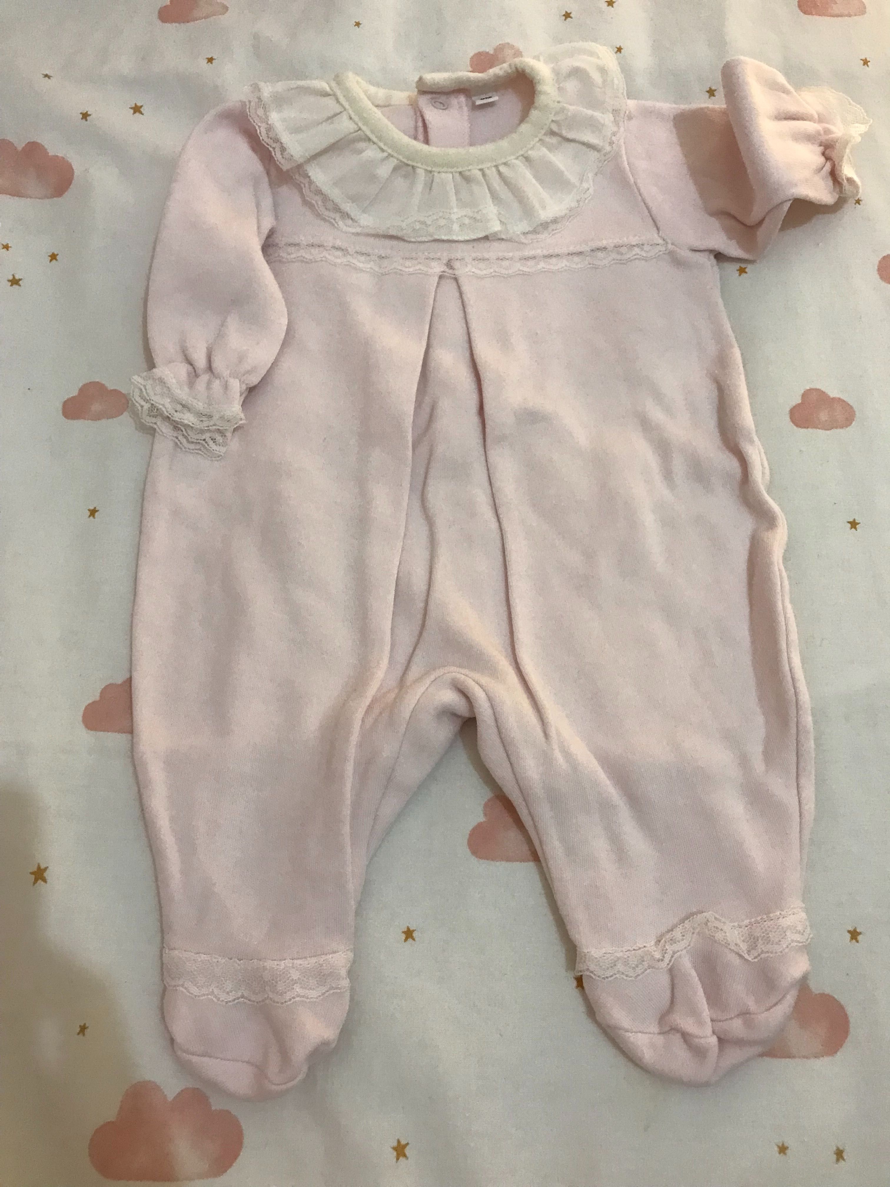 Babygrows inverno menina (1 mês)