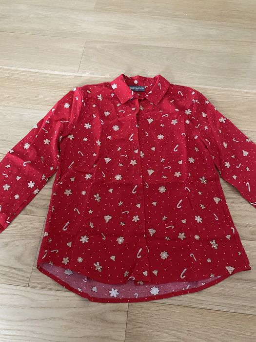 Bluzka-Koszula dziewczęca 134 cm