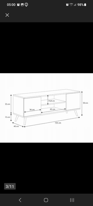 Szafka pod tv Focus.