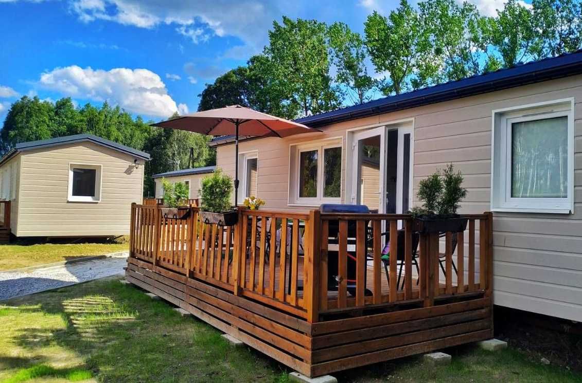 Taras do domku Holenderskiego, 22m2 870x250x50cm+stelaż pod zadaszenie