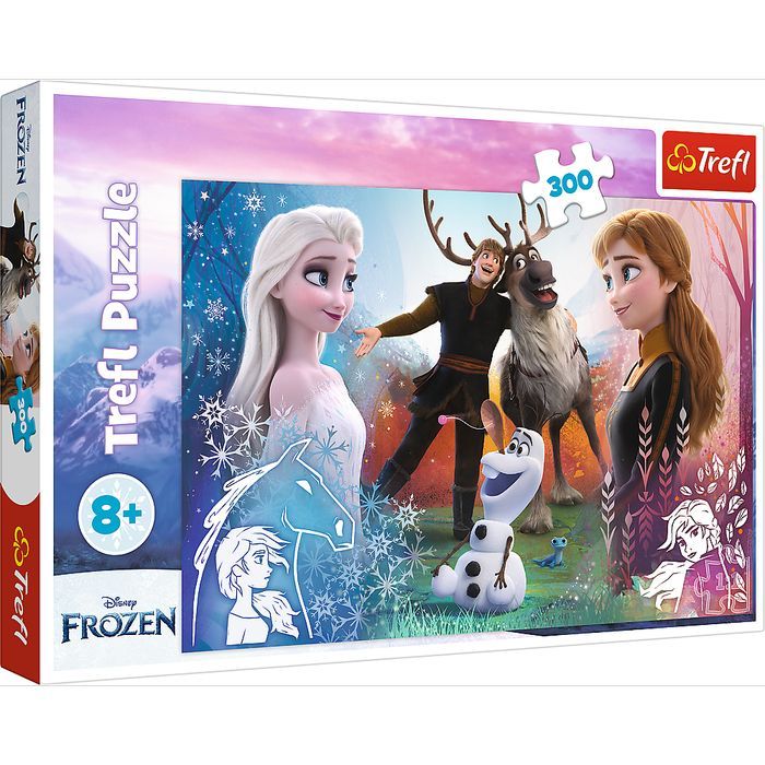 Puzzle 300 Magiczny Czas Frozen 2 23006 Trefl Pap