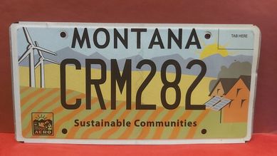 Tablica rejestracyjna Usa - Montana