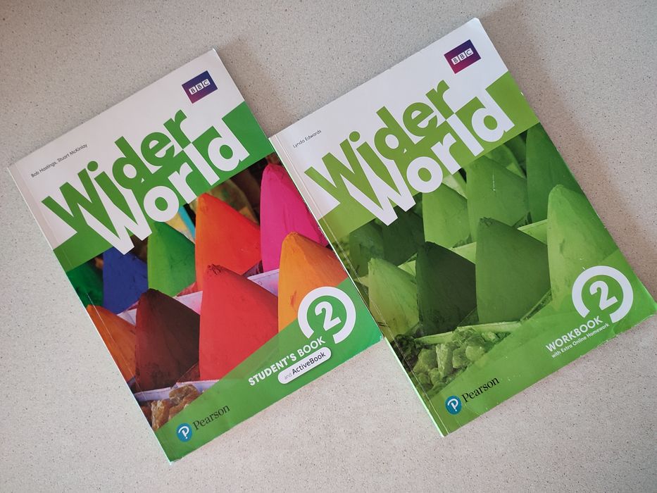 Комплект підручників Wider World 2 (без онлайн кодів)