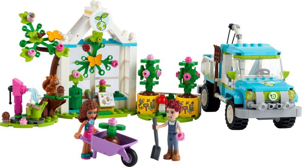 Конструктор LEGO Friends Автомобіль для саджання дерев (41707) Лего