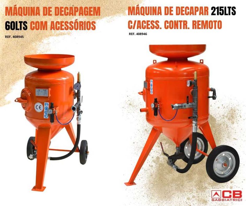Máquina / Tanque de Decapagem 60Lts ou 215Lts c/ Acessórios JL20