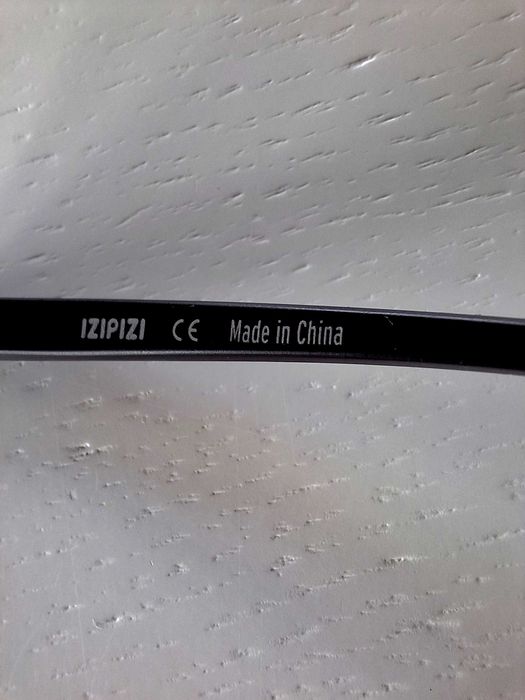 Okulary okularki Izipizi czarne black dla dzieci dziecka