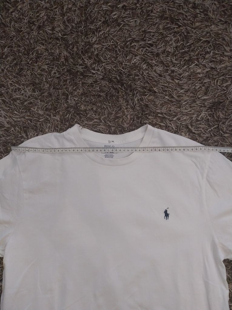 T-shirt branca Polo Ralph Lauren - Homem