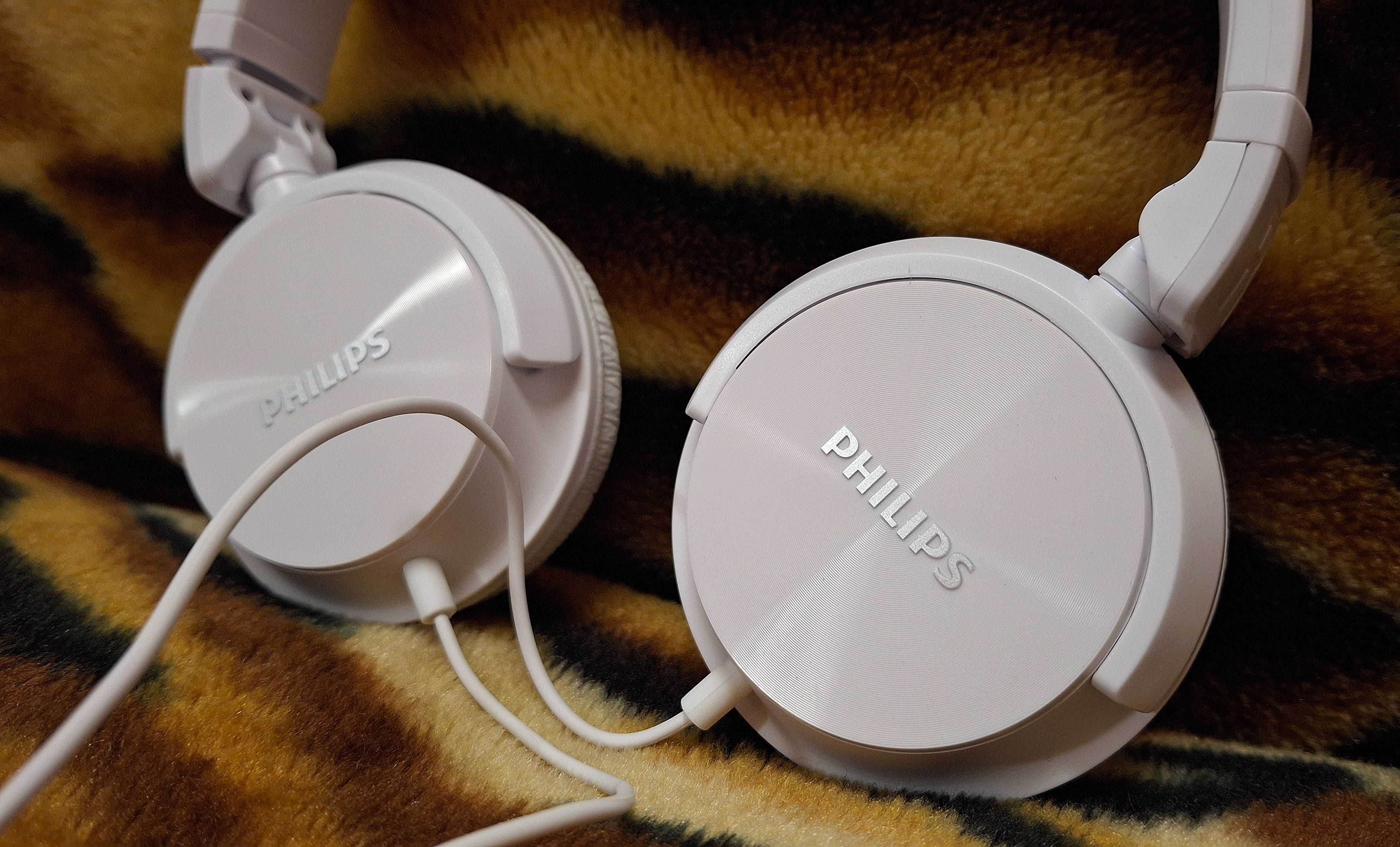 Słuchawki nauszne przewodowe z mikrofonem PHILIPS