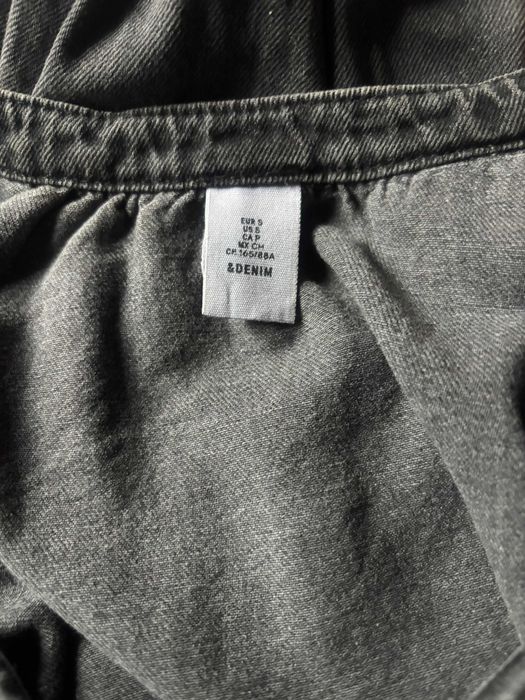 sukienka dżinsowa czarna Denim ,oversize