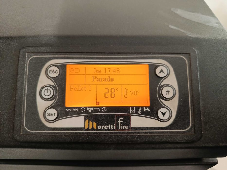 Caldeira de Pellets Poseidon – 24 kW -Marca Moretti Fire