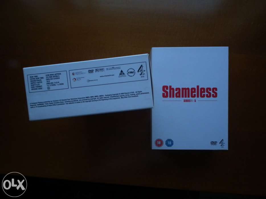 Shameless - Series 1-5 - 16 dvd