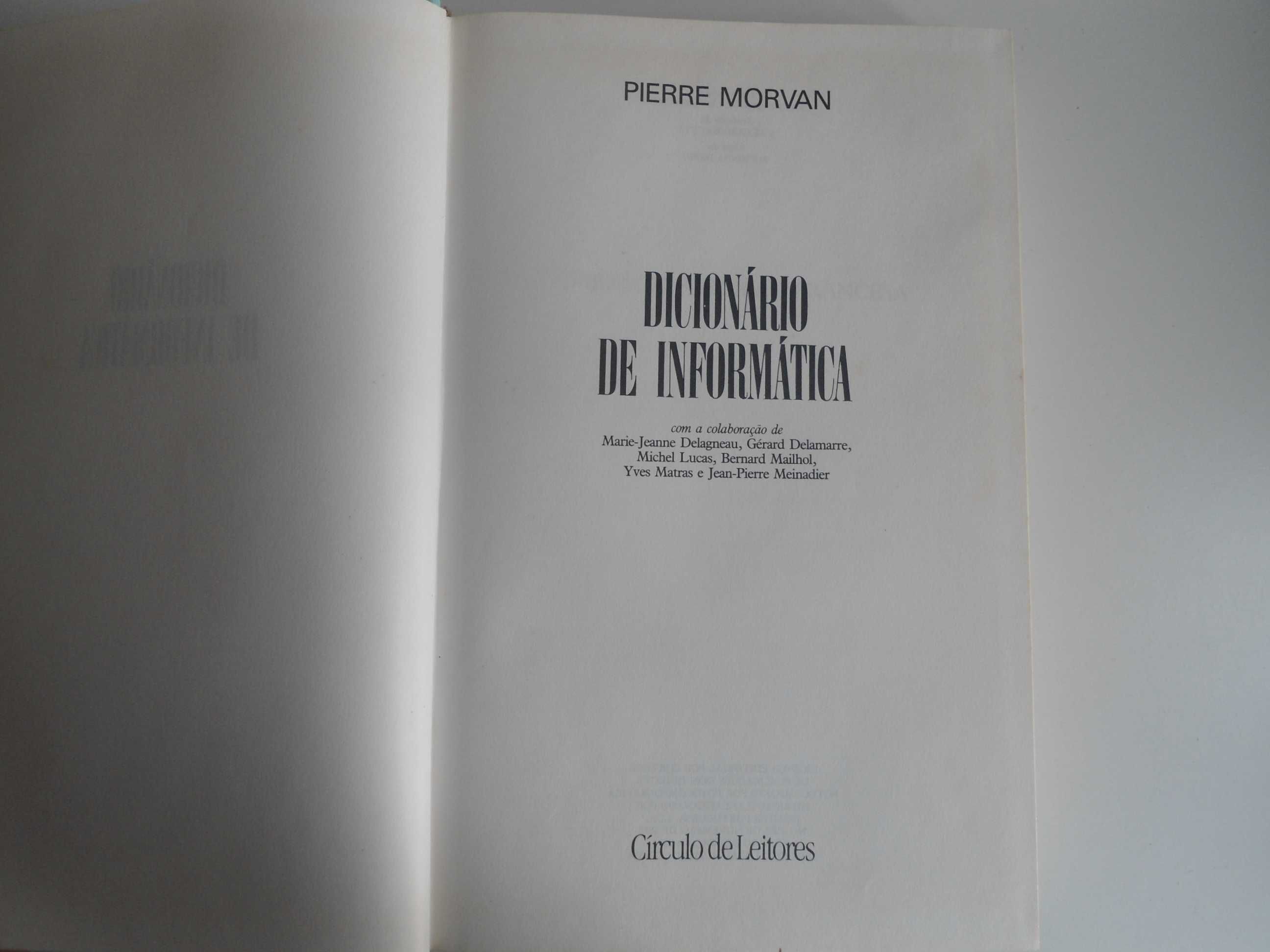 Dicionário de Informática por Pierre Morvan