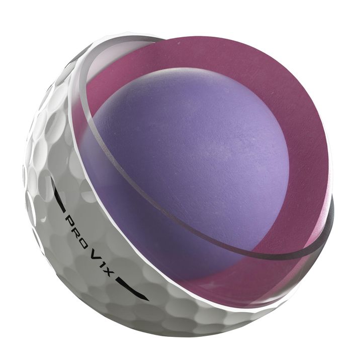 Bolas de golf x12, Titleist ProV1x branco