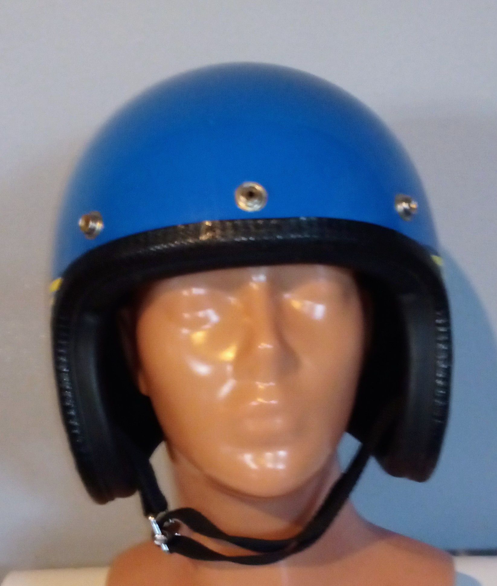 Kask orzeszek PRL stary kolekcjonerski Helmet  oryginał duzy rozmiar