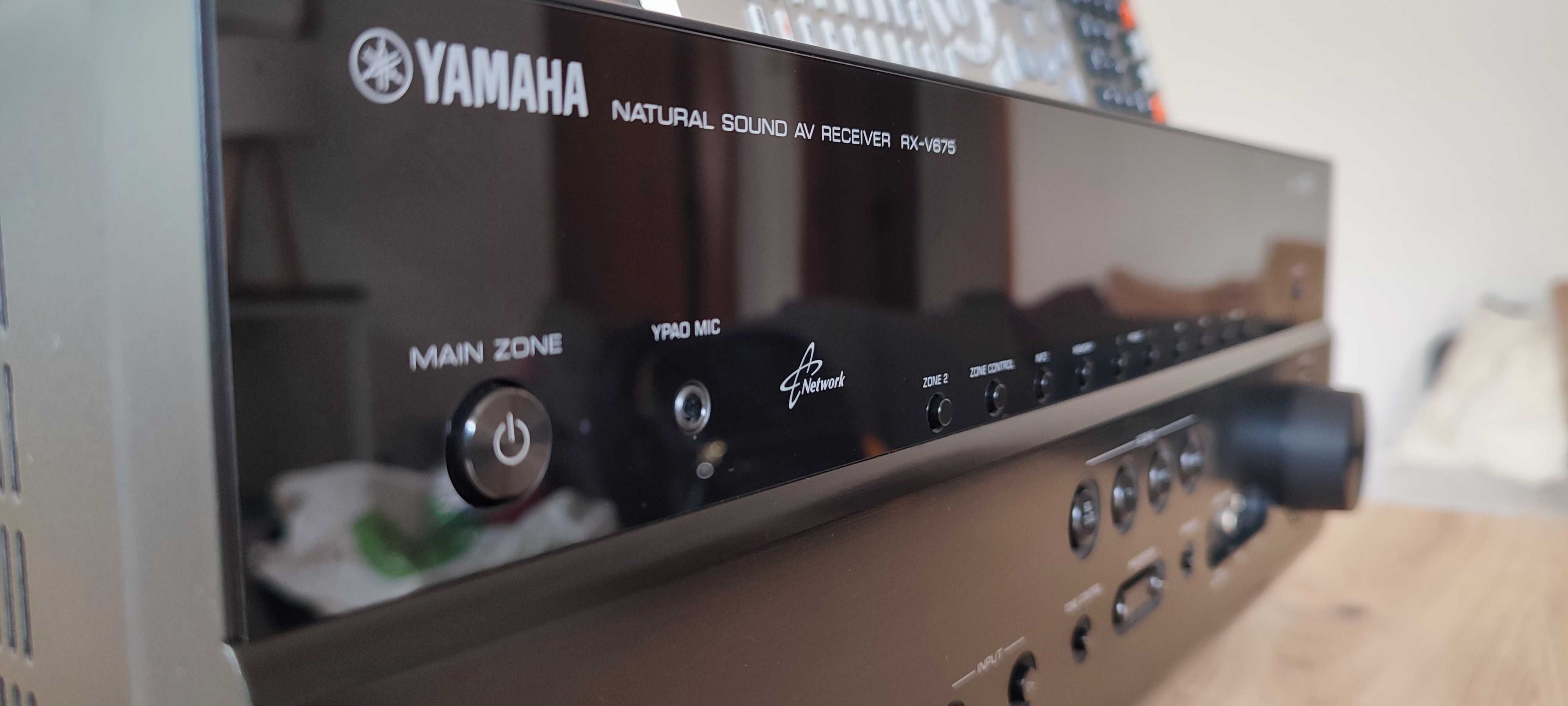Amplificador de Audio e Vídeo Yamaha RX-V675