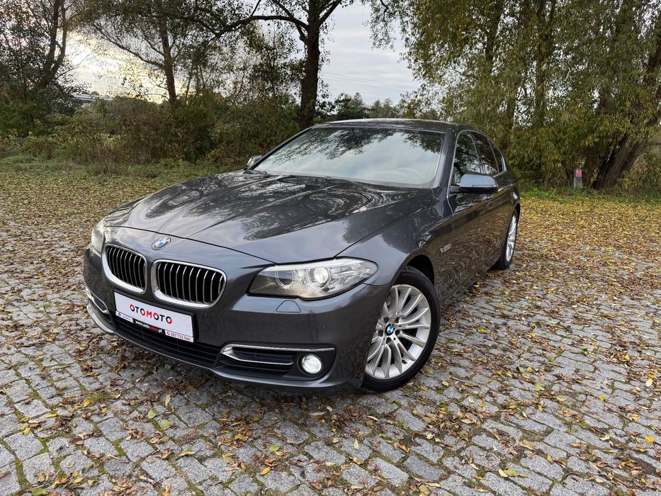 BMW Seria 5 Oryginał_Lift Sprowadzona_skóry_Navi_Super Stan_