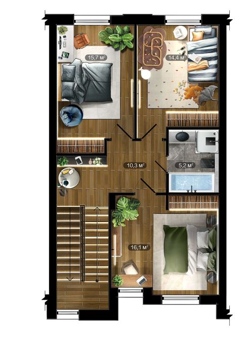 Продаж Таунхаусів FAMILY PARK RESIDENCE BC, новобудова (4) Біла Церква