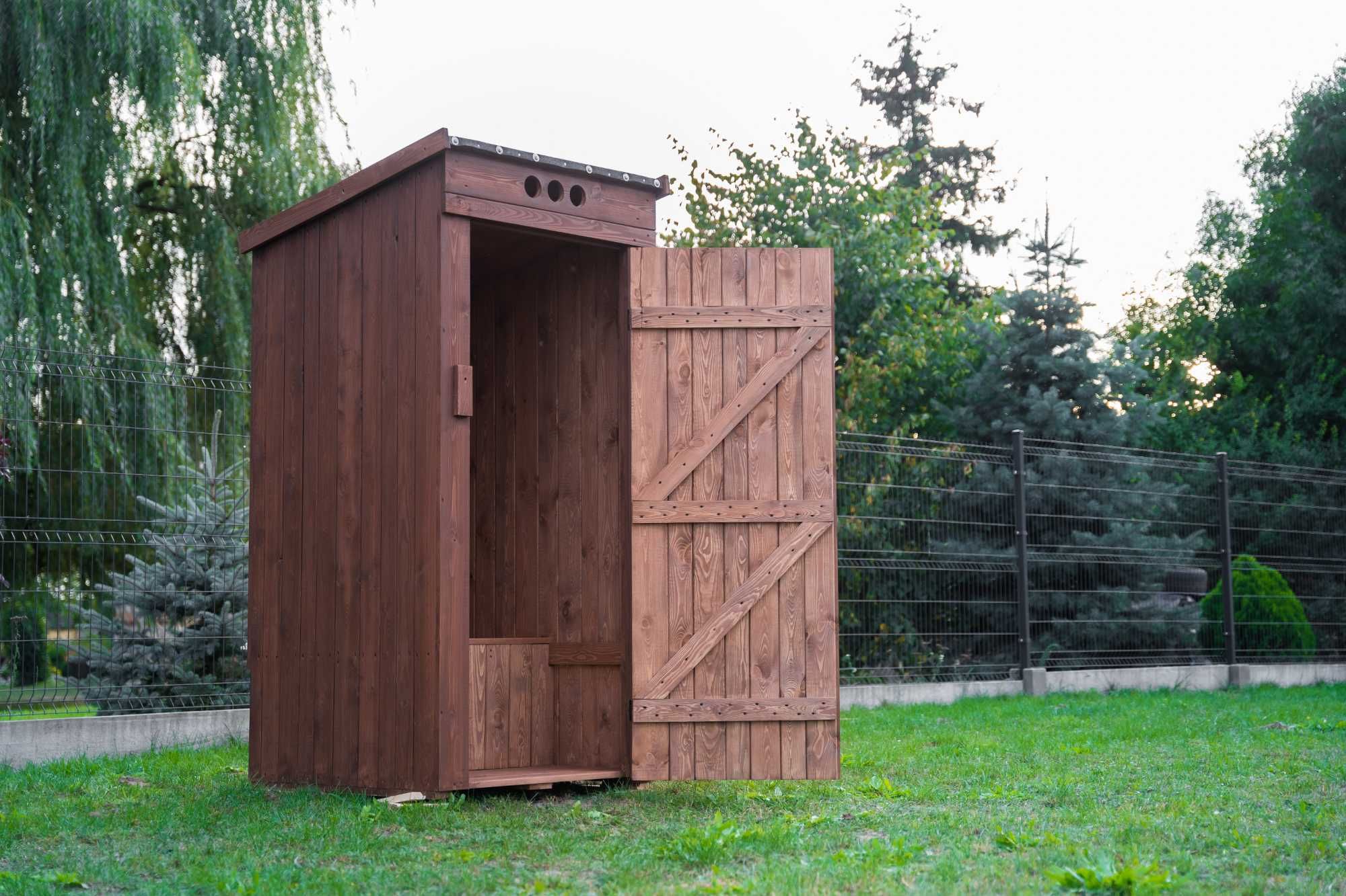 Wychodek drewniany/Toaleta ogrodowa/WC
