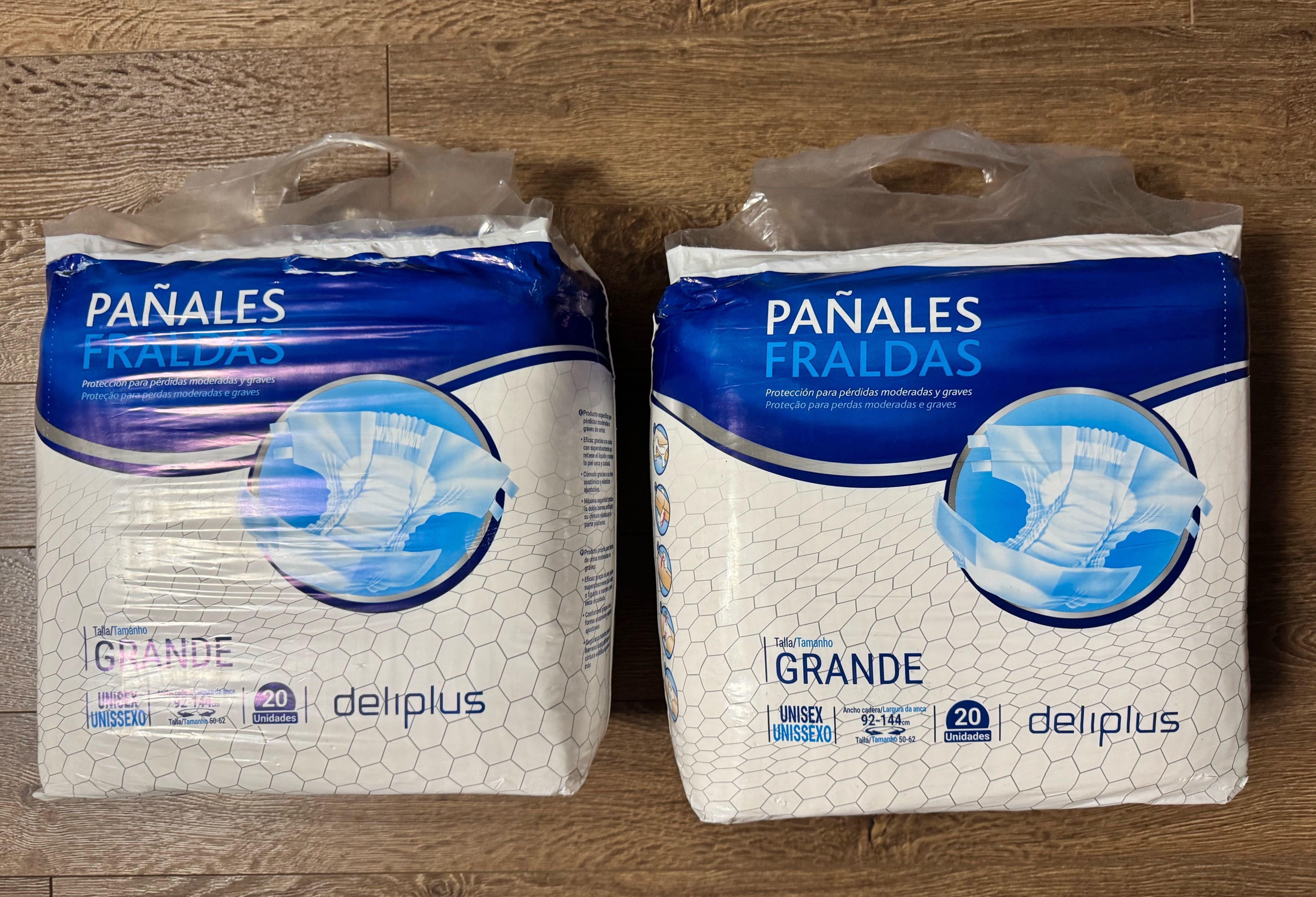 Памперсы для взрослых Deliplus.