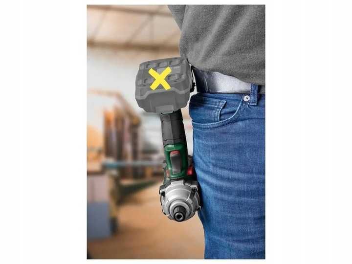 PARKSIDE Akumulatorowy klucz udarowy PDSSA 20-Li B2 20 V + WALIZKA